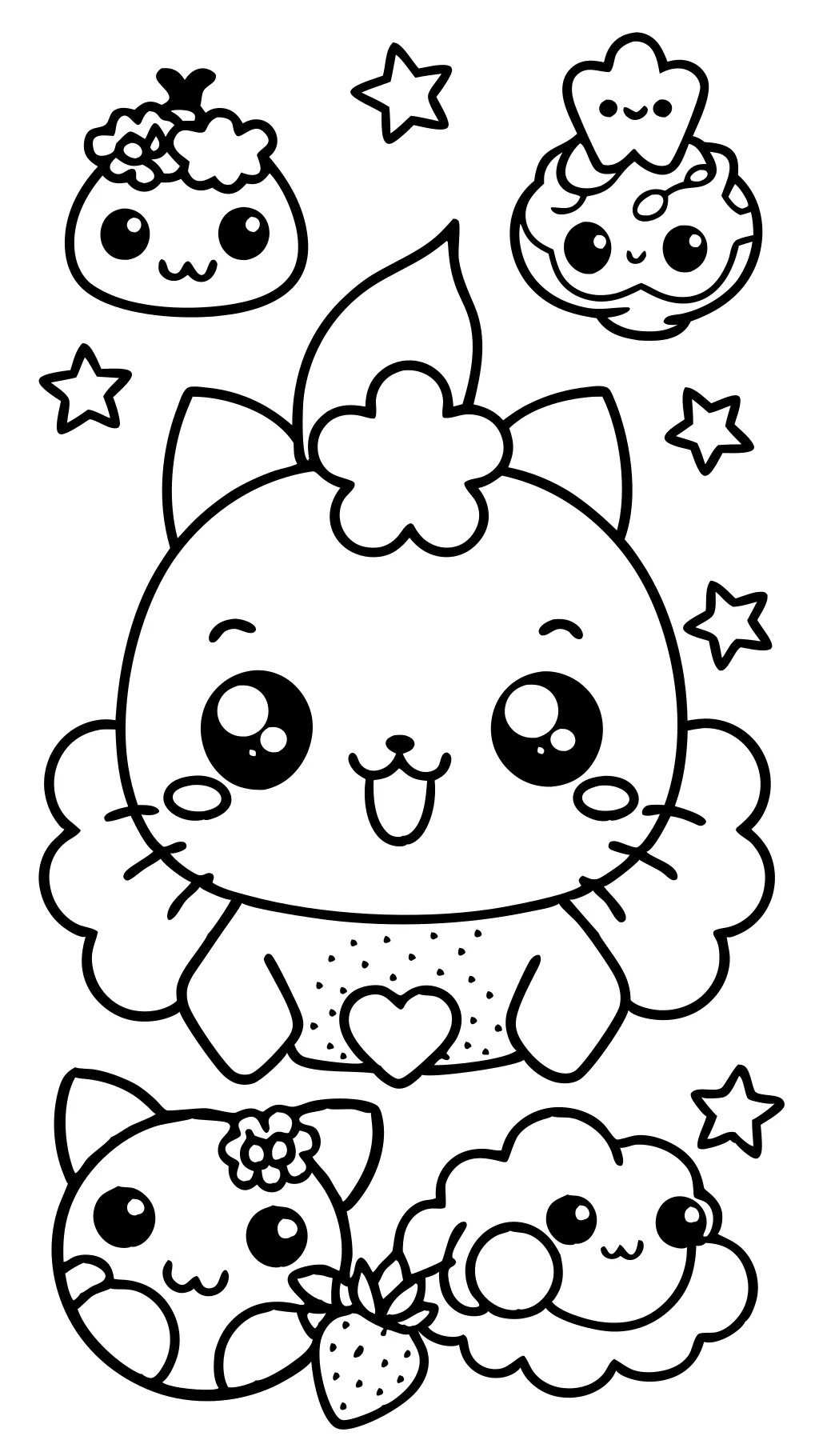 kawaii coloring pages